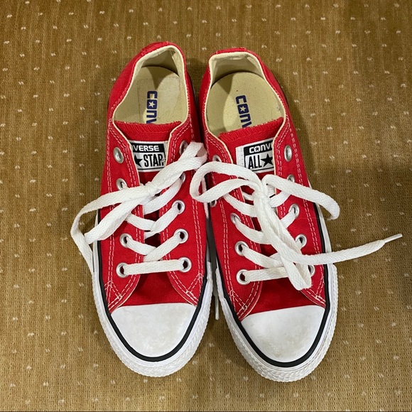 red converse size 5 womens